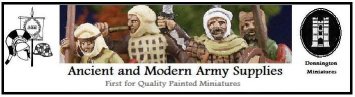 Ancient & Modern Army Supplies - click for details of their entrant's offer..